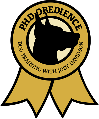 PHD Obedience Doberman logo